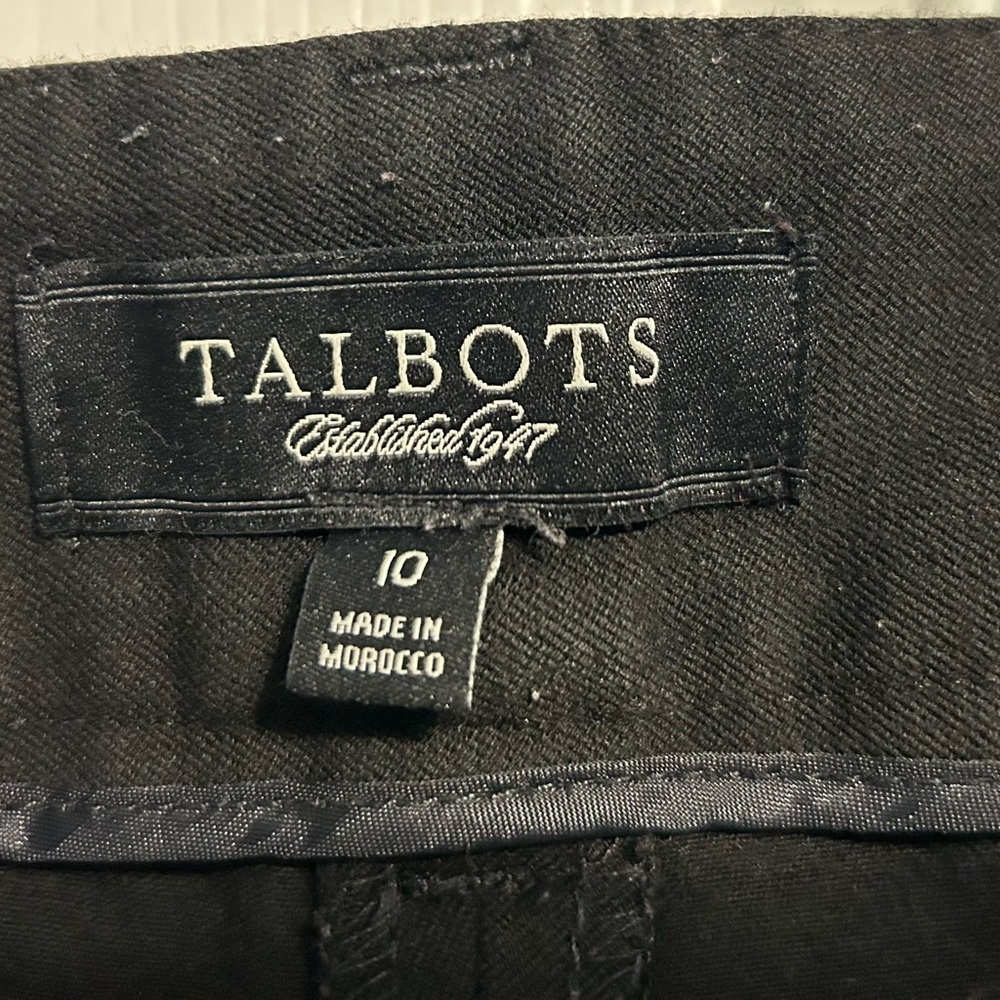 Talbots black slacks - Picture 3 of 7